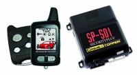 Crimestopper SP-501 SecurityPlus 2 Way Remote Start Paging Alarm System with FM 2-Way Rechargeable LCD Pager and 1 Way Backup Transmitter Crimestopper SP-501 SecurityPlus 2 Way Remote Start Paging Alarm System with FM 2-Way Rechargeable LCD Pager and 1 Way Backup Transmitter