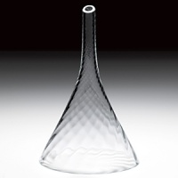 This excellant wine funnel makes the filling of decanters a pleasure. Created with a spiral optice effect, the wine curles into the decanter allowing it to breathe even more! This excellant wine funnel makes the filling of decanters a pleasure. Created with a spiral optice effect, the wine curles into the decanter allowing it to breathe even more!