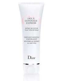 A gentle foaming exfoliator that deeply cleanses the skin and gently exfoliates to reveal the skin's inner radiance. Skin texture is refined, smooth, and soft. 2.6 oz. A gentle foaming exfoliator that deeply cleanses the skin and gently exfoliates to reveal the skin's inner radiance. Skin texture is refined, smooth, and soft. 2.6 oz.
