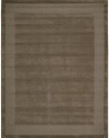 Nourison Westport Solid Mocca  8.0-Feet by 10.6-Feet 100% Wool Room Size Rug