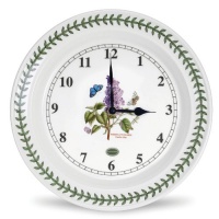 Portmeirion Botanic Garden Kitchen 10-inch Wall Clock Portmeirion Botanic Garden Kitchen 10-inch Wall Clock
