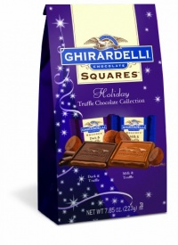 Ghirardelli Truffle Collection (Milk and Truffle and Dark and Truffle) Chocolate Squares Bag, 7.85-Ounce Ghirardelli Truffle Collection (Milk and Truffle and Dark and Truffle) Chocolate Squares Bag, 7.85-Ounce