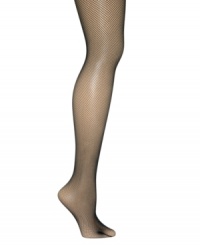 Keep covered legs interesting with the help of fishnet hosiery by Berkshire. Keep covered legs interesting with the help of fishnet hosiery by Berkshire.