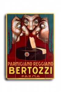 Arte House Wooden Sign, Parmigiano Reggiano Bertozzi Parma Arte House Wooden Sign, Parmigiano Reggiano Bertozzi Parma