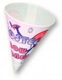 Sleeve of 200 Heavy Duty 6 OZ Snow Cone Cups Sleeve of 200 Heavy Duty 6 OZ Snow Cone Cups