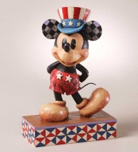 Disney Traditions by Jim Shore Patriotic Mickey Figurine, 7-3/4-Inch Disney Traditions by Jim Shore Patriotic Mickey Figurine, 7-3/4-Inch