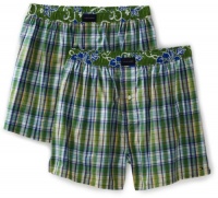 Tommy Hilfiger Men's Madras Print Boxer Brief Tommy Hilfiger Men's Madras Print Boxer Brief