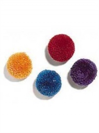 Ethical Wool Pom Poms with Catnip Cat Toy, 4-Pack Ethical Wool Pom Poms with Catnip Cat Toy, 4-Pack