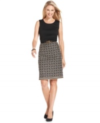 Get the chic look of separates in one great dress from Charter Club. Get the chic look of separates in one great dress from Charter Club.