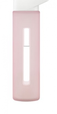 Takeya Modern Glass Water Bottle with Silicone Sleeve, Snow/Ice Pink, 16-Ounce Takeya Modern Glass Water Bottle with Silicone Sleeve, Snow/Ice Pink, 16-Ounce
