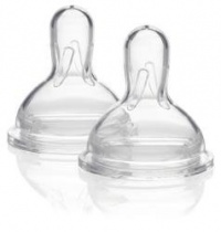 Medela Slow Flow Wide Base Nipple, 3pk/0-4 months Medela Slow Flow Wide Base Nipple, 3pk/0-4 months
