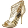 Celeste Hana-14 Gold Color Evening Drape Sandals, Size: 8 (M) US [Apparel]