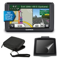 Garmin nüvi 2595LMT 5 Portable Bluetooth GPS Navigator with Lifetime Maps and 3D Traffic (Case Bundle) Garmin nüvi 2595LMT 5 Portable Bluetooth GPS Navigator with Lifetime Maps and 3D Traffic (Case Bundle)