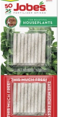 Jobe's 5001T Houseplant Indoor Fertilizer Food Spikes, 50 Pack Jobe's 5001T Houseplant Indoor Fertilizer Food Spikes, 50 Pack