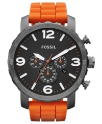 Fossil's Nate collection highlights sporty watches designed for the adventurous man. Fossil's Nate collection highlights sporty watches designed for the adventurous man.