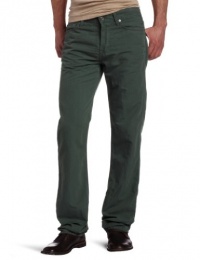 7 For All Mankind Men's Standard In Summer Linen Jean, Colony Green, 33 7 For All Mankind Men's Standard In Summer Linen Jean, Colony Green, 33
