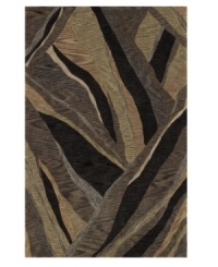 A striking abstract rendered in rich, variegated hues makes a dramatic impact in any home. Rife with lush texture and detail, this luxurious area rug from Dalyn is beautifully hand tufted in polyester and acrylic, ensuring superior color retention and long-lasting wear. A striking abstract rendered in rich, variegated hues makes a dramatic impact in any home. Rife with lush texture and detail, this luxurious area rug from Dalyn is beautifully hand tufted in polyester and acrylic, ensuring superior color retention and long-lasting wear.
