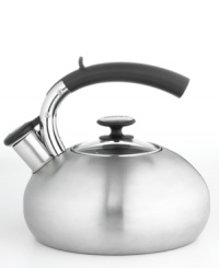The traditional touch of brushed stainless steel makes a strong statement in your kitchen with an elegant halo handle for splash- and spill-free pouring. Lifetime warranty. The traditional touch of brushed stainless steel makes a strong statement in your kitchen with an elegant halo handle for splash- and spill-free pouring. Lifetime warranty.