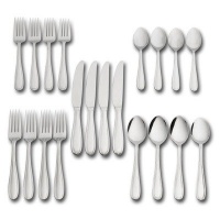 Pfaltzgraff Everyday Linden 20-Piece Flatware Set, Service for 4 Pfaltzgraff Everyday Linden 20-Piece Flatware Set, Service for 4