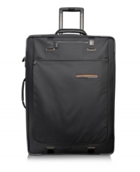 You're seriously in business now with the dependability and long-lasting durability of this sophisticated case. Smart detailing and a fully-stocked interior with multiple organization pockets, suiter and places to stash accessories keep you on task and in style. Tumi quality assurance. You're seriously in business now with the dependability and long-lasting durability of this sophisticated case. Smart detailing and a fully-stocked interior with multiple organization pockets, suiter and places to stash accessories keep you on task and in style. Tumi quality assurance.