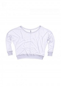 Bella Ladies 3.7 oz. Long-Sleeve Flowy Off Shoulder T-Shirt Bella Ladies 3.7 oz. Long-Sleeve Flowy Off Shoulder T-Shirt