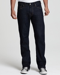 The Protégé is a classic straight leg jean with a true, even leg from thigh to hem, signature stitching on back pocket, rendered in the 1 Year Freshman wash. The Protégé is a classic straight leg jean with a true, even leg from thigh to hem, signature stitching on back pocket, rendered in the 1 Year Freshman wash.