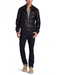 Levi's Men's Faux Leather Bomber Jacket