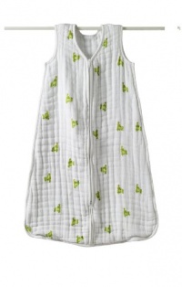 aden + anais Cozy Slumber Muslin Four Layer Sleeping Bag, Mod About Baby - Frog, X-Large aden + anais Cozy Slumber Muslin Four Layer Sleeping Bag, Mod About Baby - Frog, X-Large