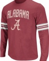 Alabama Crimson Tide Crimson Tackle Long Sleeve Slub Knit T-Shirt