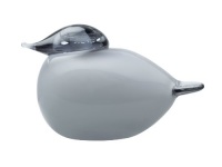 iittala Birds By Toikka Glass Bird, Puffball, Grey iittala Birds By Toikka Glass Bird, Puffball, Grey