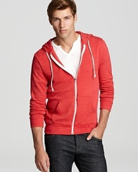 A hoodie comes in handy on weekends and whenever you need a sporty layer. Wear over a button-down for a smart, youthful vibe. A hoodie comes in handy on weekends and whenever you need a sporty layer. Wear over a button-down for a smart, youthful vibe.