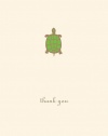 Graphique de France Turtle Boxed Thank You Notes, 4.25 x 5.5 Inches, Cream (L819CB)