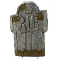 Amscan 22 Mossy Bat Tombstone- Amscan 22 Mossy Bat Tombstone-