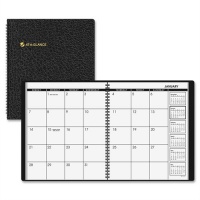 AT-A-GLANCE Recycled Monthly Planner, 9 x 11 Inches, Black, 2013 (70-260-05)