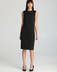 Vince masters the perfect LBD with this eternally elegant, minimalist silhouette, finished with an exposed back zip. Vince masters the perfect LBD with this eternally elegant, minimalist silhouette, finished with an exposed back zip.