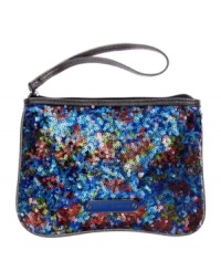 Give it up for the glitterati with this chic sequin design from Betsey Johnson. Petite and perfectly sized to stash all your out-on-the-town essentials, you'll look party perfect wherever you go. Give it up for the glitterati with this chic sequin design from Betsey Johnson. Petite and perfectly sized to stash all your out-on-the-town essentials, you'll look party perfect wherever you go.