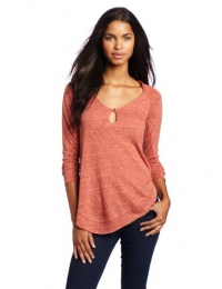 Alternative Women's Hazel Raglan Top, Eco Cinnabar, Medium Alternative Women's Hazel Raglan Top, Eco Cinnabar, Medium