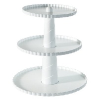 Nordic Ware 3-Tiered Dessert Pedestal Nordic Ware 3-Tiered Dessert Pedestal