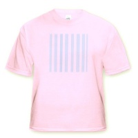 Aqua Stripes- Designs and Colors- Art - Toddler Light-Pink-T-Shirt (2T) Aqua Stripes- Designs and Colors- Art - Toddler Light-Pink-T-Shirt (2T)