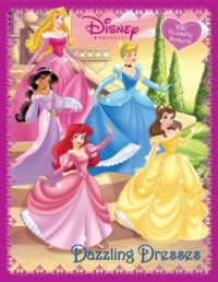 Dazzling Dresses (Disney Princess) (Reusable Sticker Book)