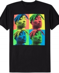 Gone but not forgotten. Pay homage to one of rap's superstars with this graphic tee from American Rag. Gone but not forgotten. Pay homage to one of rap's superstars with this graphic tee from American Rag.