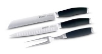 Anolon Advanced Santoprene Cutlery 3-Piece Slice and Carve Set Anolon Advanced Santoprene Cutlery 3-Piece Slice and Carve Set