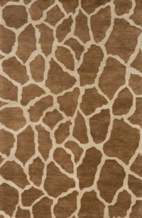 Area Rug 3x5 Rectangle Animal Inspirations Giraffe Color - Momeni Serengeti Rug from RugPal Area Rug 3x5 Rectangle Animal Inspirations Giraffe Color - Momeni Serengeti Rug from RugPal