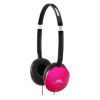 JVC HAS150PX Light weight Flat Folding Headphone (Pink) JVC HAS150PX Light weight Flat Folding Headphone (Pink)