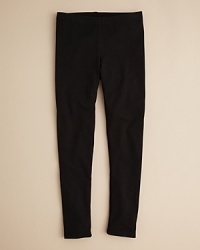 A better basic from Aqua, the ponte solid-color leggings. A better basic from Aqua, the ponte solid-color leggings.