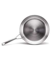 The skillet: you'll see at least one in every kitchen, from the most skilled chef to the most casual cook. The Anolon Chef Clad deep skillet is a master of multitasking, combining brushed aluminum and clad stainless steel to guarantee fast, even heating from top to bottom. Limited lifetime warranty. The skillet: you'll see at least one in every kitchen, from the most skilled chef to the most casual cook. The Anolon Chef Clad deep skillet is a master of multitasking, combining brushed aluminum and clad stainless steel to guarantee fast, even heating from top to bottom. Limited lifetime warranty.