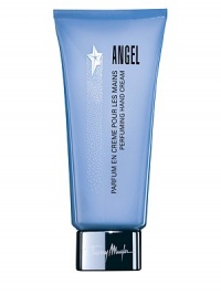 Soften and pamper your delicate hands with the sensual touch of an ANGEL. Like a pair of silky ANGEL gloves, the luxurious hand cream melts into the skin, creating a lasting layer of heavenly luxury with the Intense Diffusion System. 3.4 oz. Soften and pamper your delicate hands with the sensual touch of an ANGEL. Like a pair of silky ANGEL gloves, the luxurious hand cream melts into the skin, creating a lasting layer of heavenly luxury with the Intense Diffusion System. 3.4 oz.