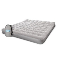 Aerobed 07514 King Sleep Basics Inflatable Air Mattress Bed with Two Zones Aerobed 07514 King Sleep Basics Inflatable Air Mattress Bed with Two Zones