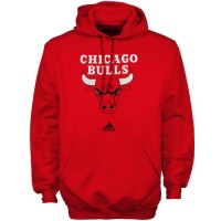 NBA adidas Chicago Bulls Primary Logo Pullover Hoodie Sweatshirt - Red NBA adidas Chicago Bulls Primary Logo Pullover Hoodie Sweatshirt - Red