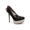 Material Girl Marcel Platforms Heels Shoes Black Womens New/Display